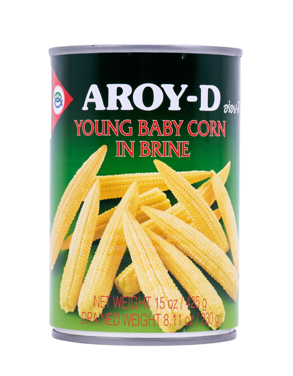 Кукуруза молодая маринованная AROY-D 425 г