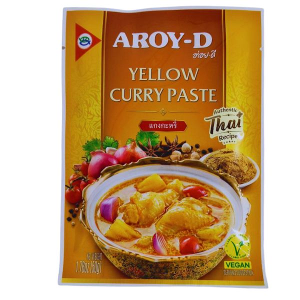 Паста Каррі жовта AROY-D 50 г